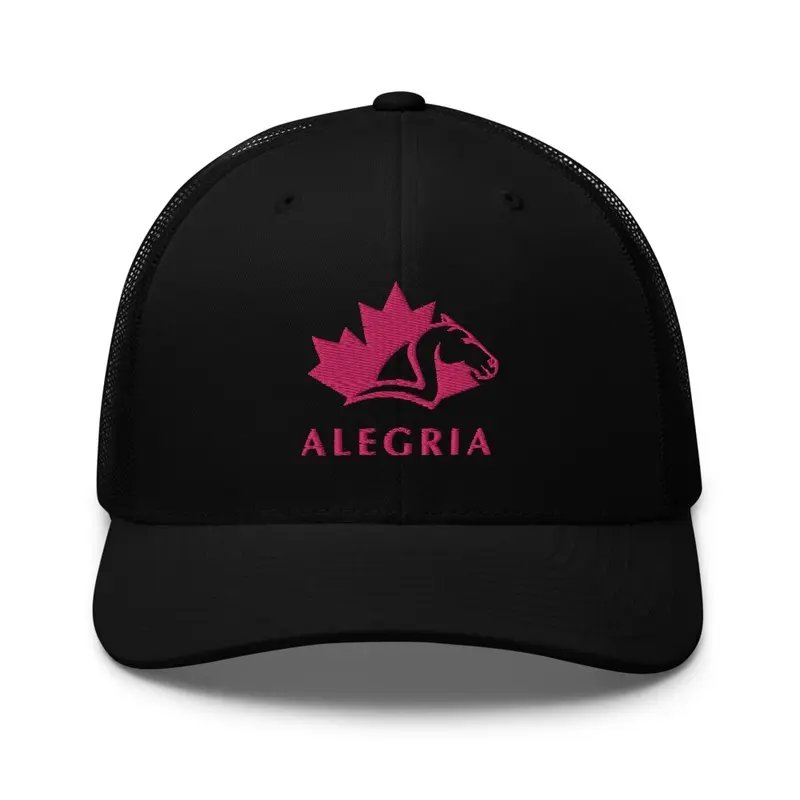 ALEGRIA POLO – Embroidered Trucker Hat