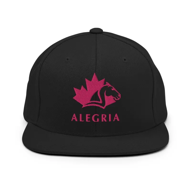 ALEGRIA POLO – Embroidered Snapback